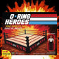 KWK O-Ring Heroes Pro-Wrestling Ring Playset [With Earl Hebner]