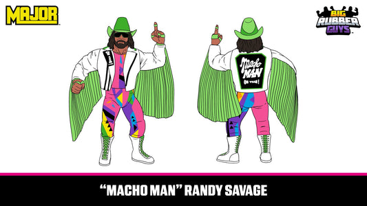 MAJOR Big Rubber Guys "Macho Man" Randy Savage