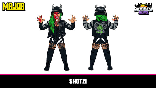 MAJOR Big Rubber Guys J+J Figures Exclusive Shotzi [Bloody]