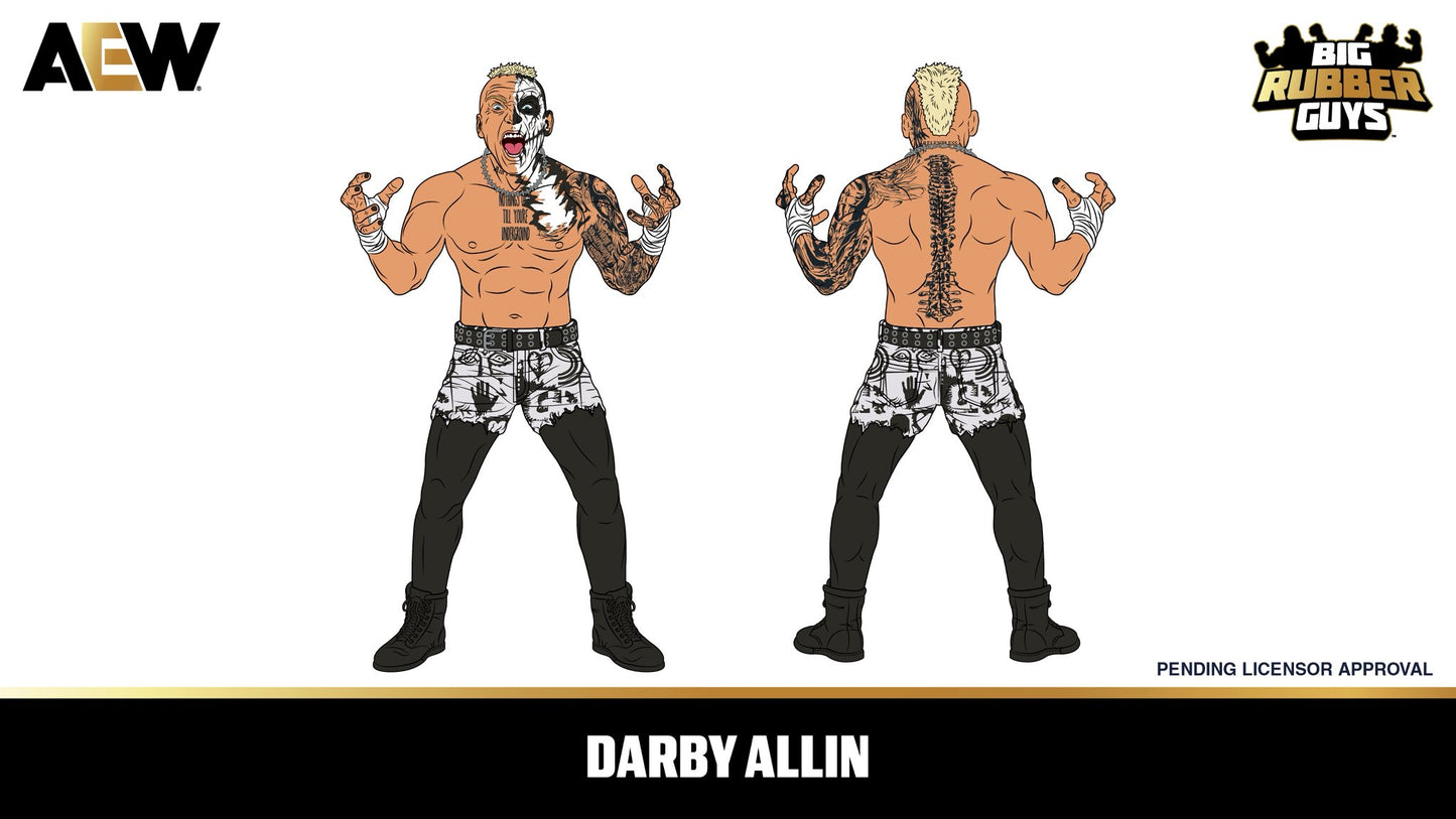 MAJOR AEW x Big Rubber Guys Series TBD Darby Allin