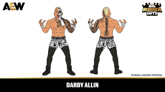 MAJOR AEW x Big Rubber Guys Series TBD Darby Allin