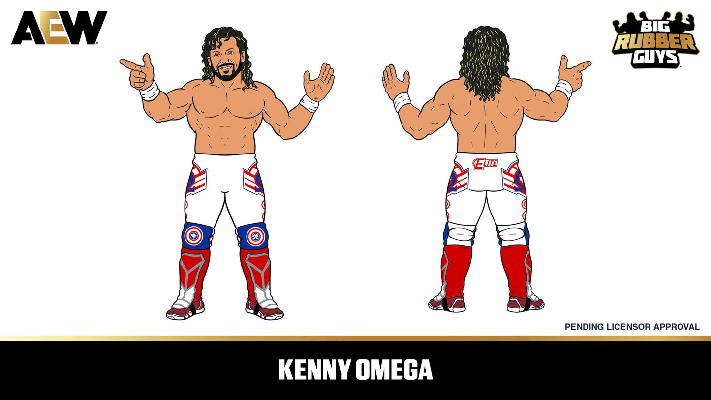 MAJOR AEW x Big Rubber Guys Series TBD Kenny Omega