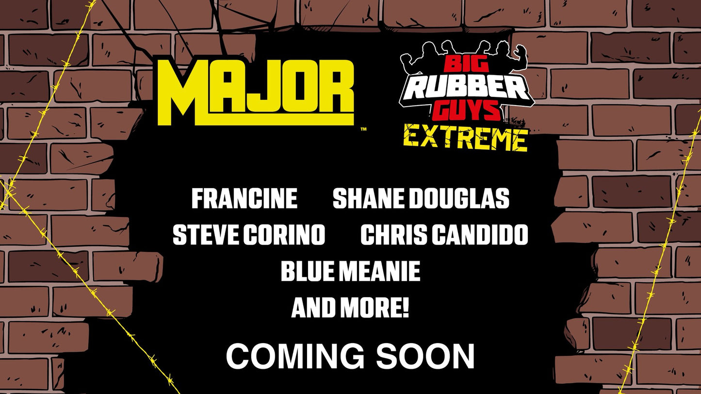 MAJOR Big Rubber Guys Extreme Series TBD Blue Meanie