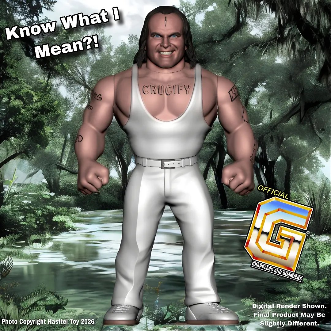 Hasttel Toy Grapplers & Gimmicks Waylon Mercy