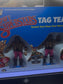 Mattel LJN WWE Superstars Hart Foundation Tag Team: Bret "Hitman" Hart & Jim "The Anvil" Neidhart [Exclusive]
