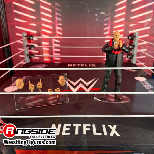 WWE Mattel Ultimate Edition Raw Ring [With Paul Heyman, Exclusive]