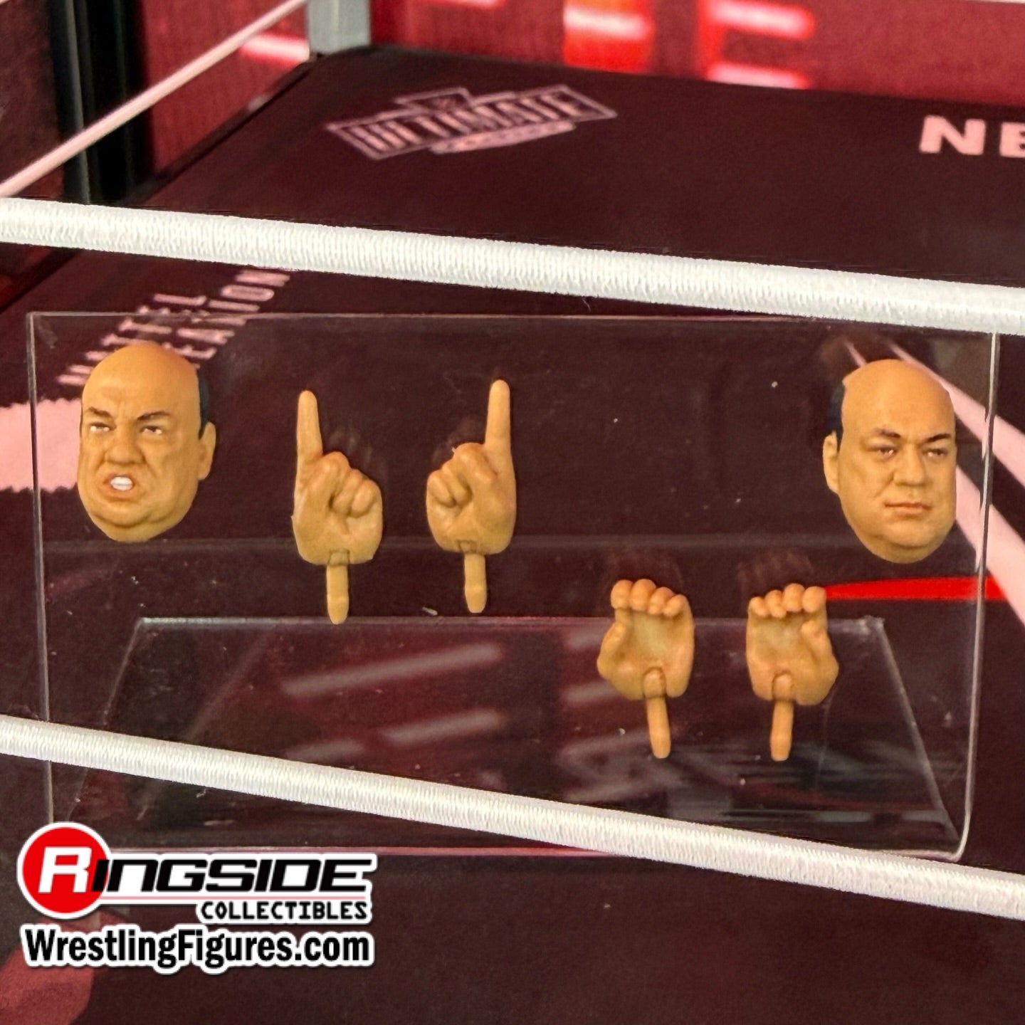 WWE Mattel Ultimate Edition Raw Ring [With Paul Heyman, Exclusive]