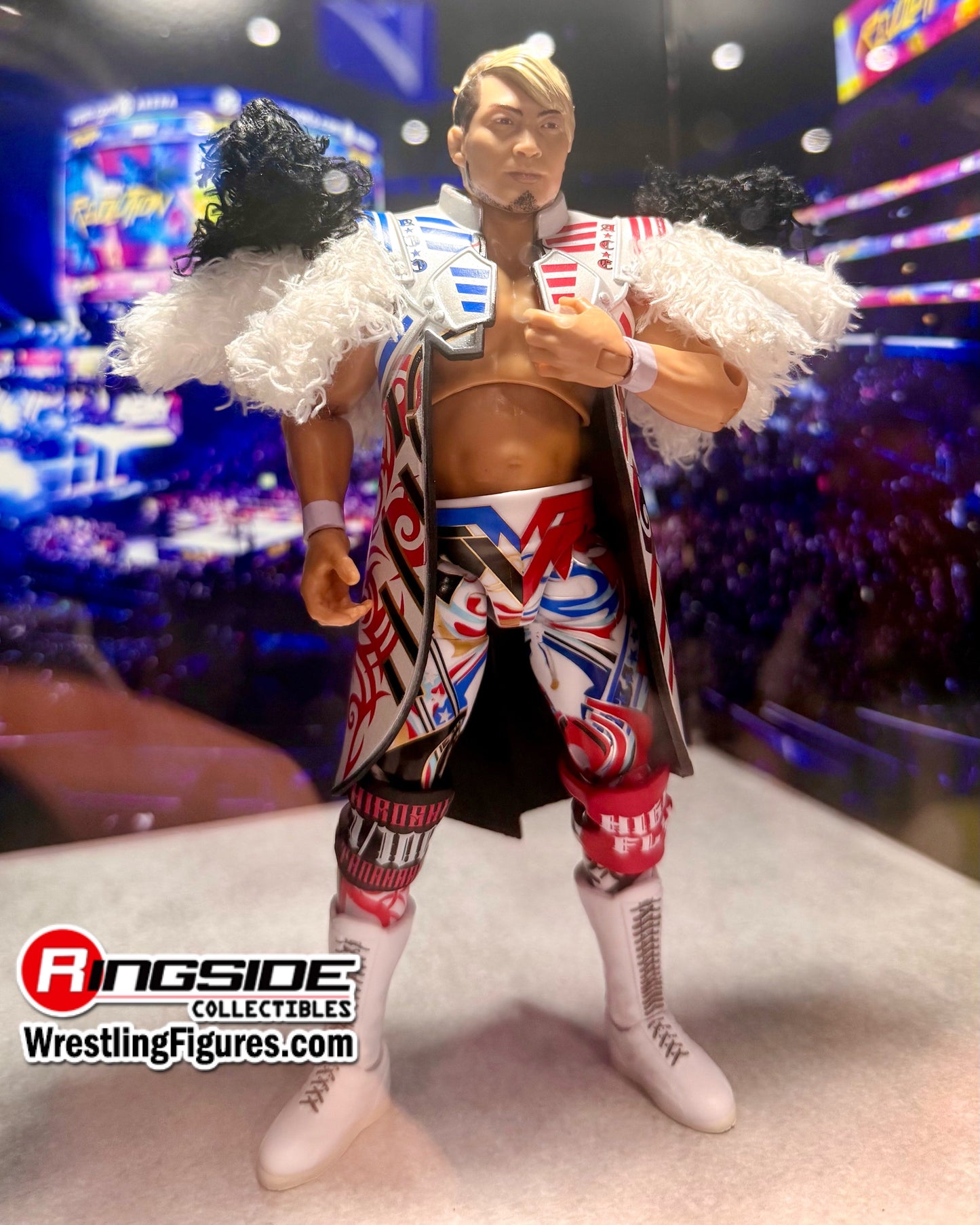 2026 AEW x NJPW Jazwares Unmatched Collection Ringside Exclusive #TBD "Forever Ace" Hiroshi Tanahashi