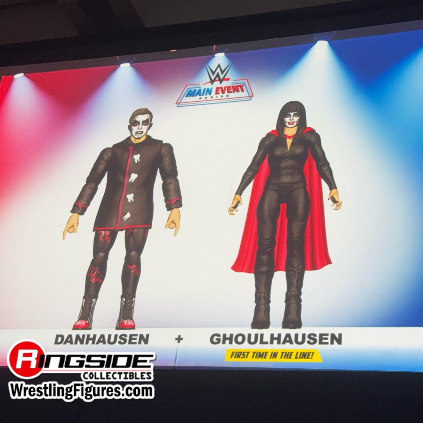 WWE Mattel Main Event Showdown Series TBD Danhausen & Ghoulhausen