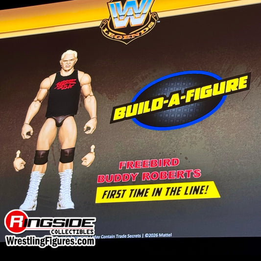 WWE Mattel Elite Collection Legends Series TBD "Freebird" Buddy Roberts [Build-A-Figure]