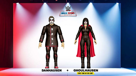 WWE Mattel Main Event Showdown Series TBD Danhausen & Ghoulhausen