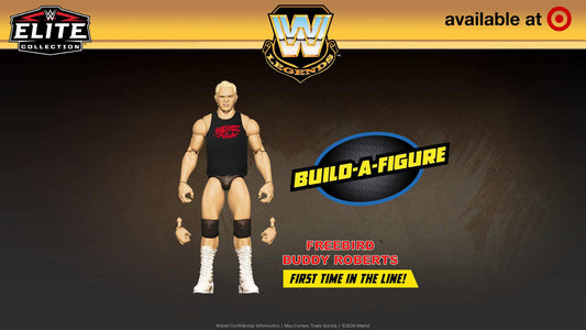 WWE Mattel Elite Collection Legends Series 34 "Freebird" Buddy Roberts [Build-A-Figure]