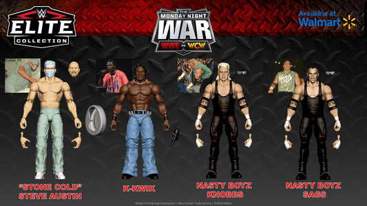 WWE Mattel Elite Collection Monday Night War Series 14 "Stone Cold" Steve Austin
