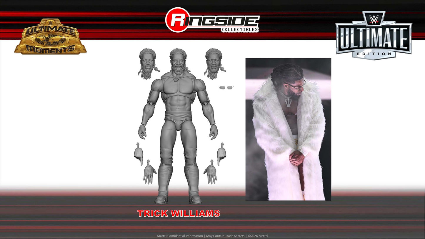 2027 WWE Mattel Ultimate Edition Ultimate Moments Series 2 Trick Williams
