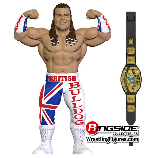 Mattel LJN WWE Superstars Series 6 British Bulldog [Exclusive]
