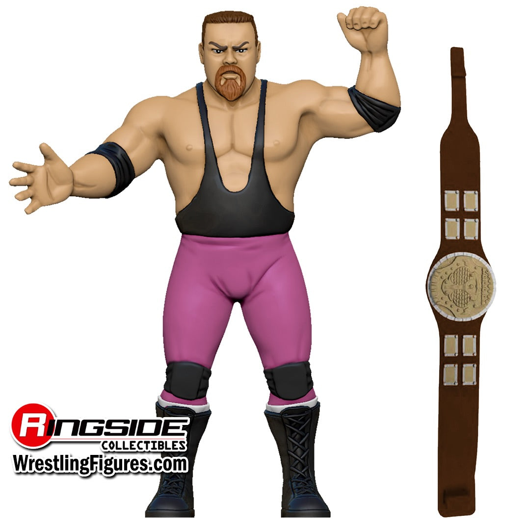 Mattel LJN WWE Superstars Hart Foundation Tag Team: Bret "Hitman" Hart & Jim "The Anvil" Neidhart [Exclusive]