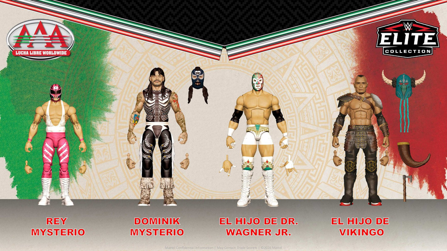 WWE Mattel Elite Collection WWE x AAA Series 1 El Hijo de Dr. Wagner Jr.