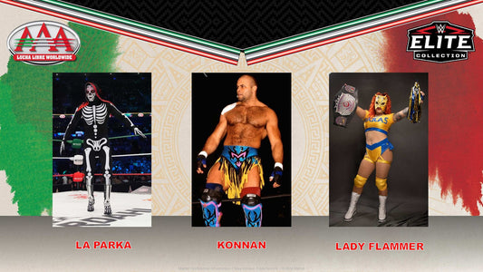 WWE Mattel Elite Collection WWE x AAA Series TBD Konnan
