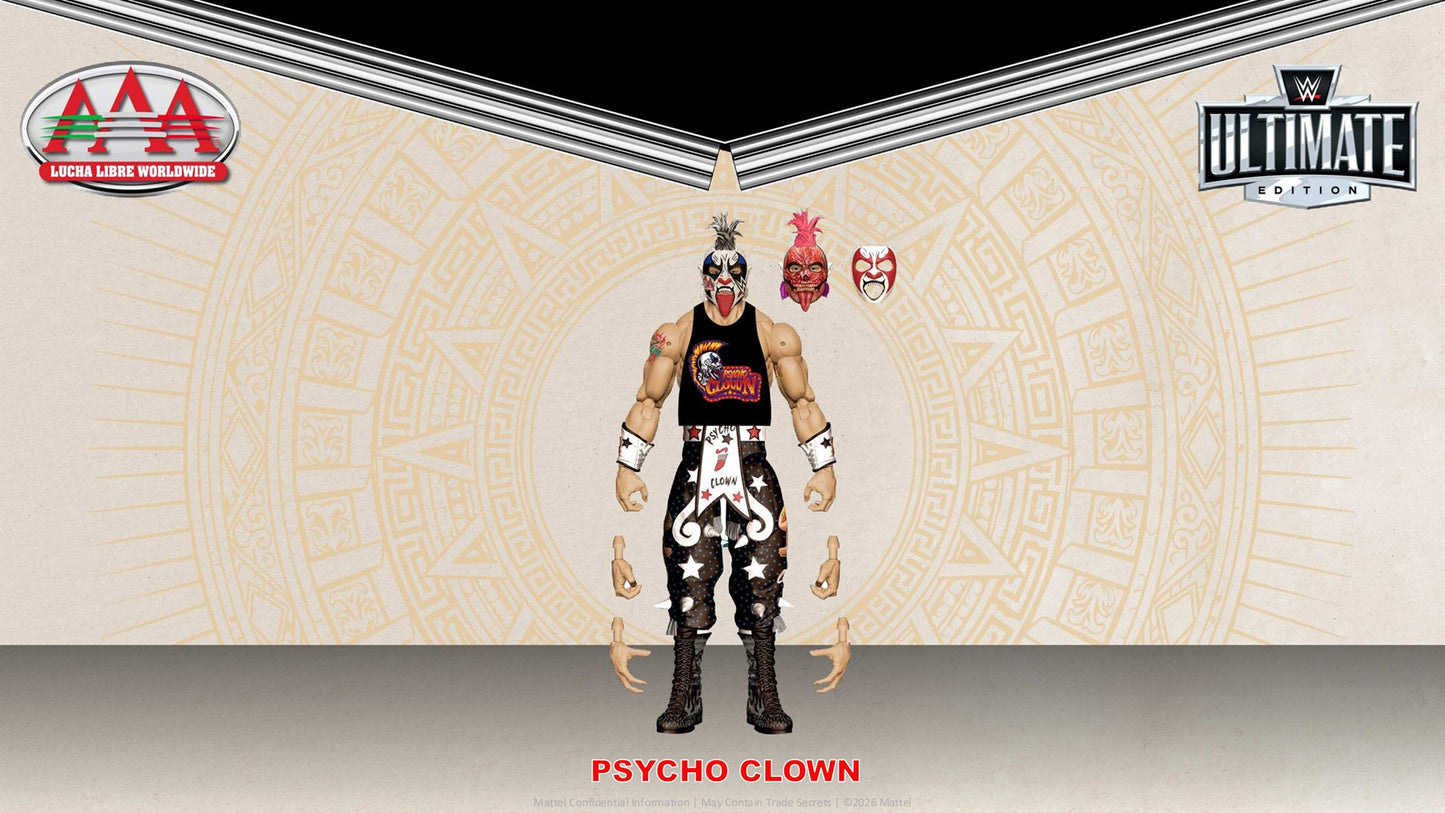 WWE Mattel Ultimate Edition WWE x AAA Psycho Clown [Exclusive]