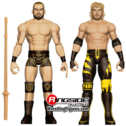 WWE Mattel Main Event Showdown Series TBD Austin Theory & Logan Paul