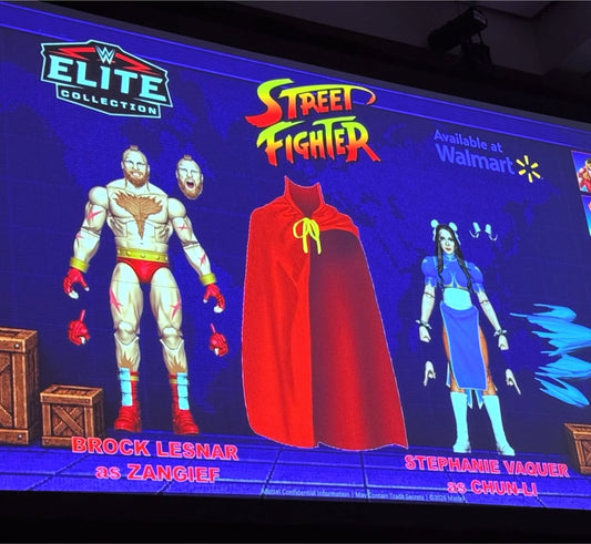 WWE x Street Fighter Elite Collection Series TBD Stephanie Vaquer as Chun-Li