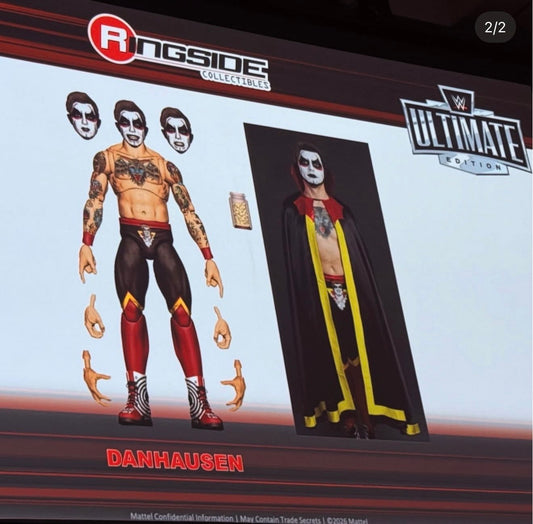WWE Mattel Ultimate Edition Series TBD Danhausen