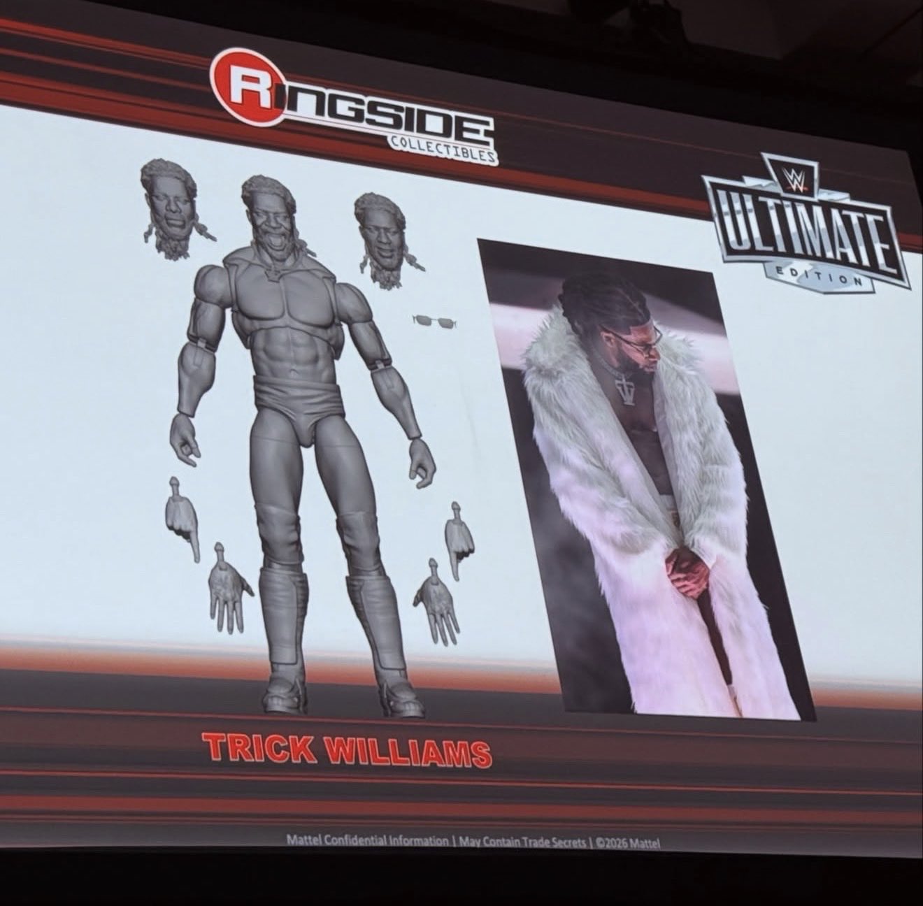 WWE Mattel Ultimate Edition Series TBD Trick Williams