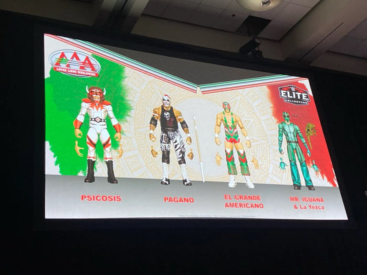 WWE Mattel Elite Collection WWE x AAA Series TBD Mr. Iguana & La Yezca