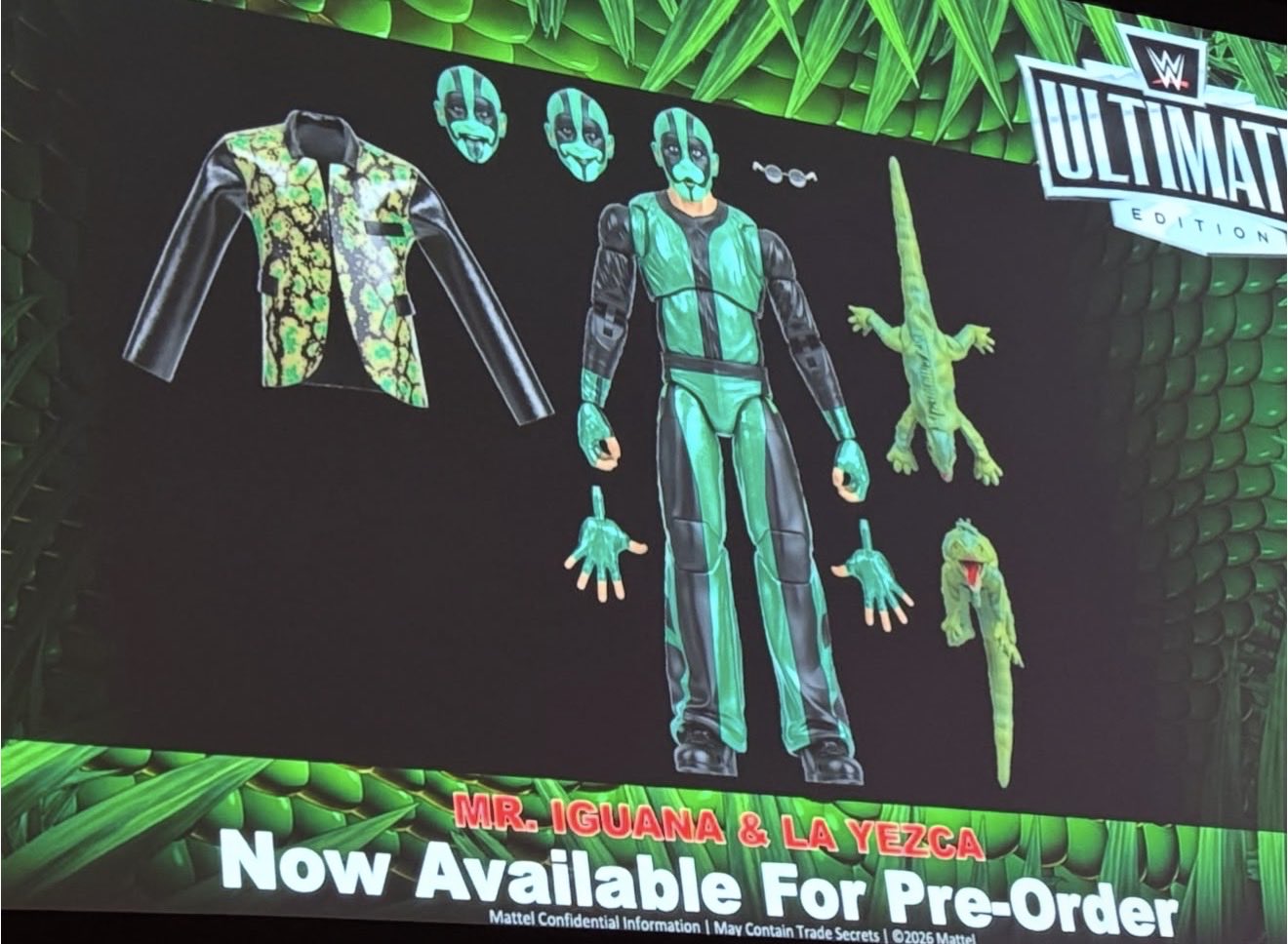 WWE Mattel Ultimate Edition WWE x AAA Mr. Iguana & La Yezca [Exclusive]