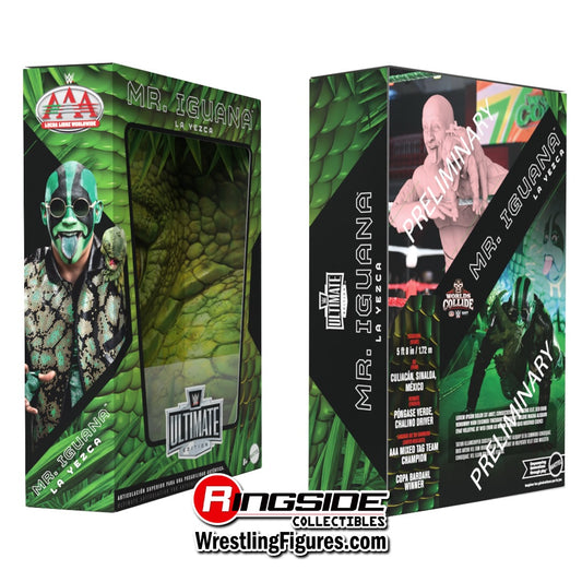 WWE Mattel Ultimate Edition WWE x AAA Mr. Iguana & La Yezca [Exclusive]