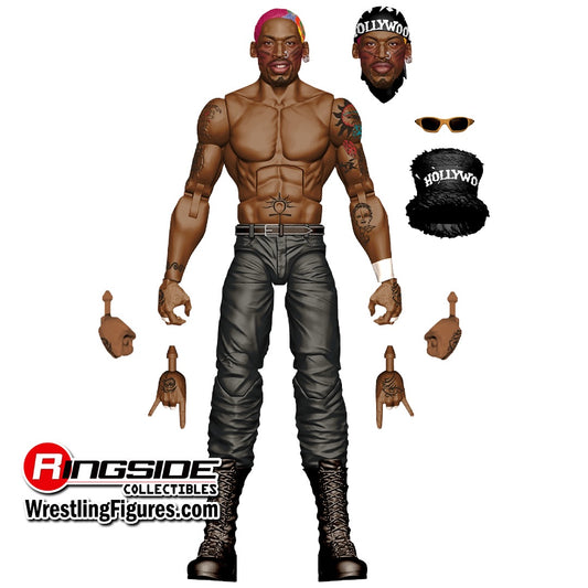 WWE Mattel Elite Collection Ringside Exclusive Defining Moments Dennis Rodman