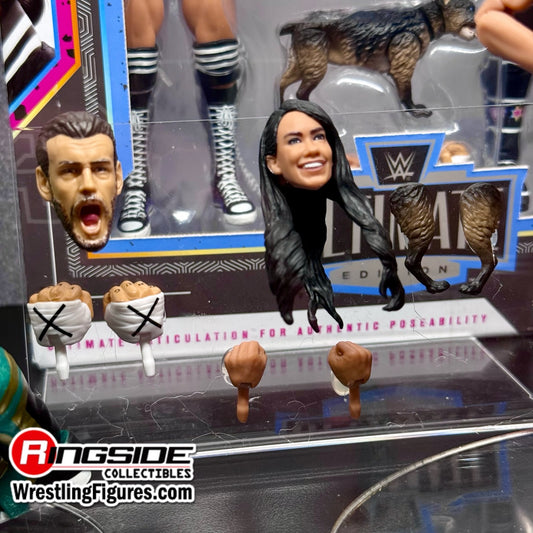 WWE Mattel Creations Exclusive Ultimate Edition 2-Pack: CM Punk & AJ Lee [With Larry]