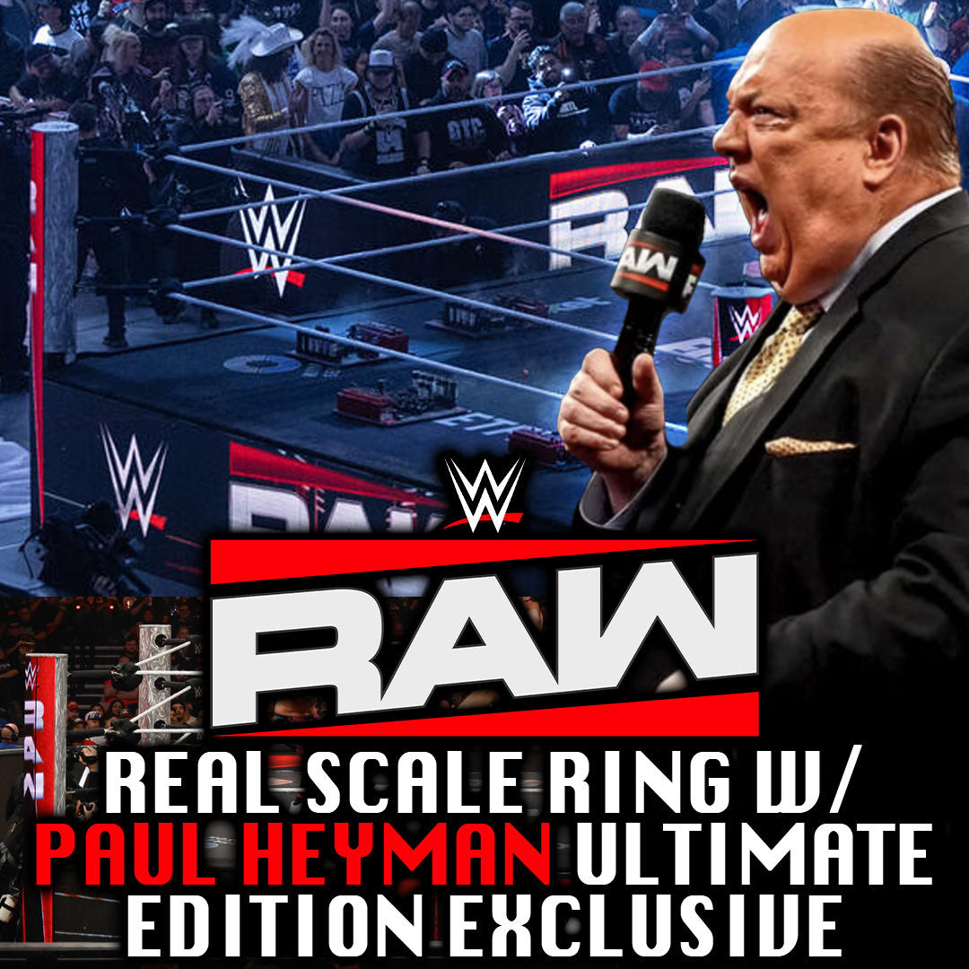 2027 WWE Mattel Ultimate Edition Netflix Raw Ring [With Paul Heyman, Exclusive]