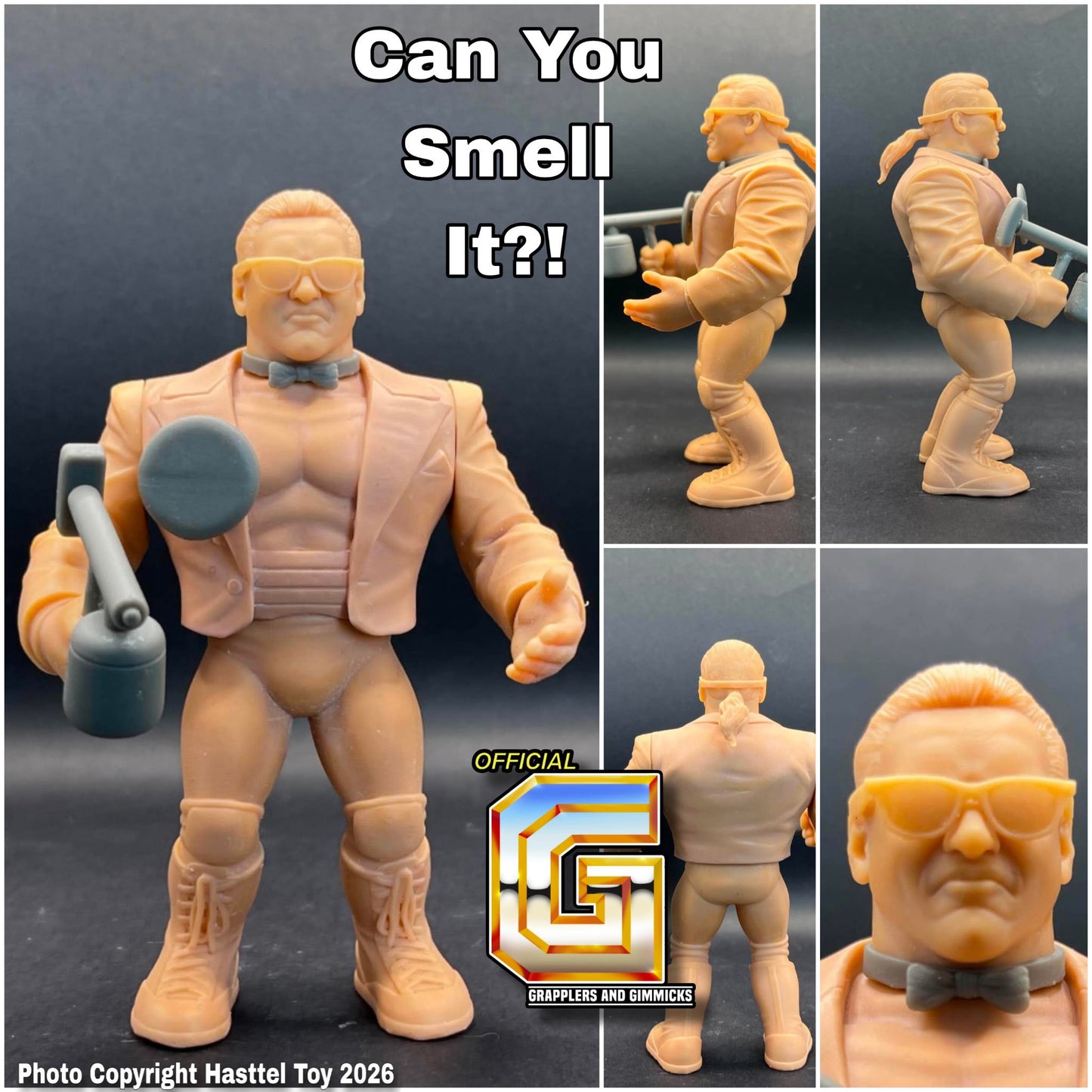 Hasttel Toy Grapplers & Gimmicks Rick "The Model" Martel