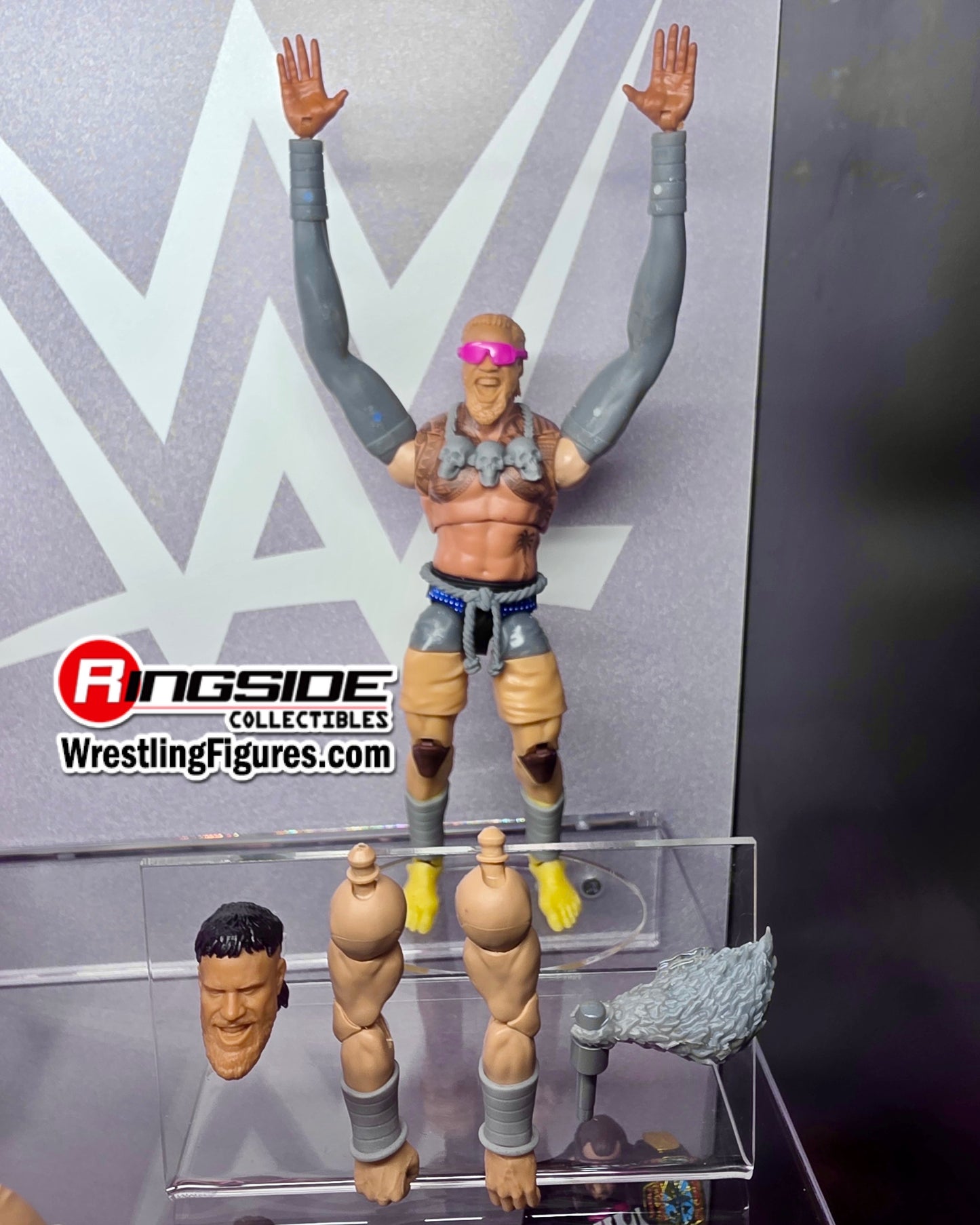 WWE x Street Fighter Elite Collection Series 6 Jey Uso as Dhalsim