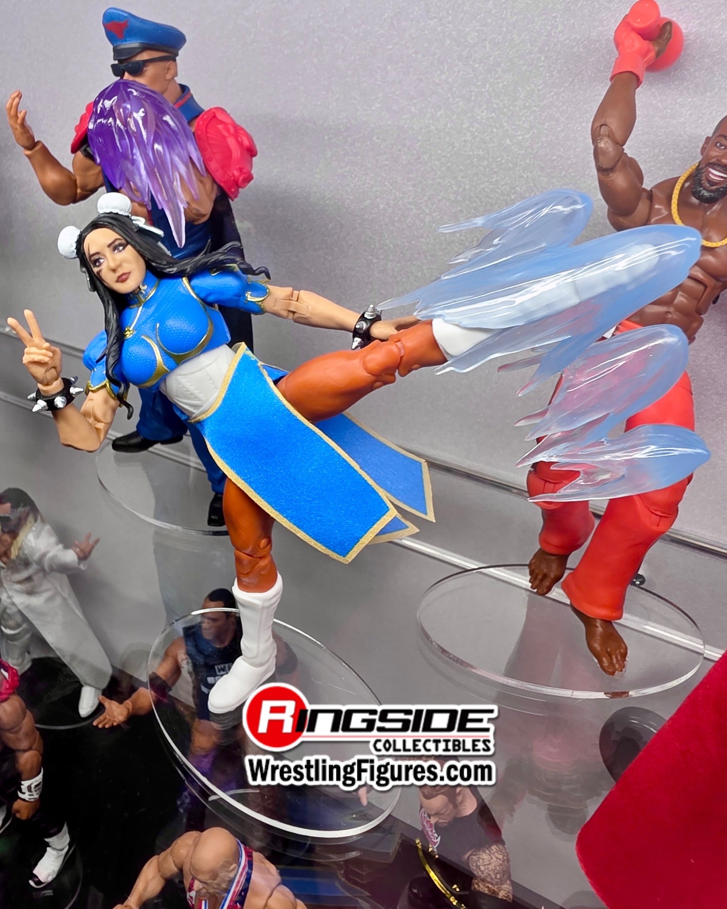 WWE x Street Fighter Elite Collection Series 5 Stephanie Vaquer as Chun-Li