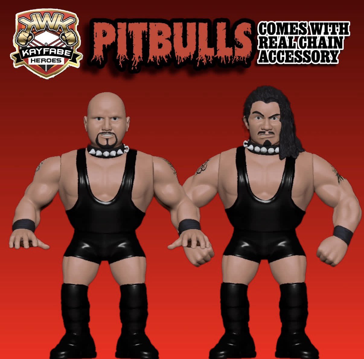 KWK Kayfabe Heroes The Pitbulls [Version 2]