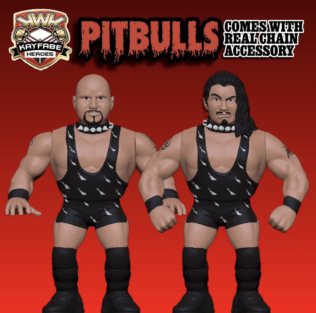 KWK Kayfabe Heroes The Pitbulls [Version 1]