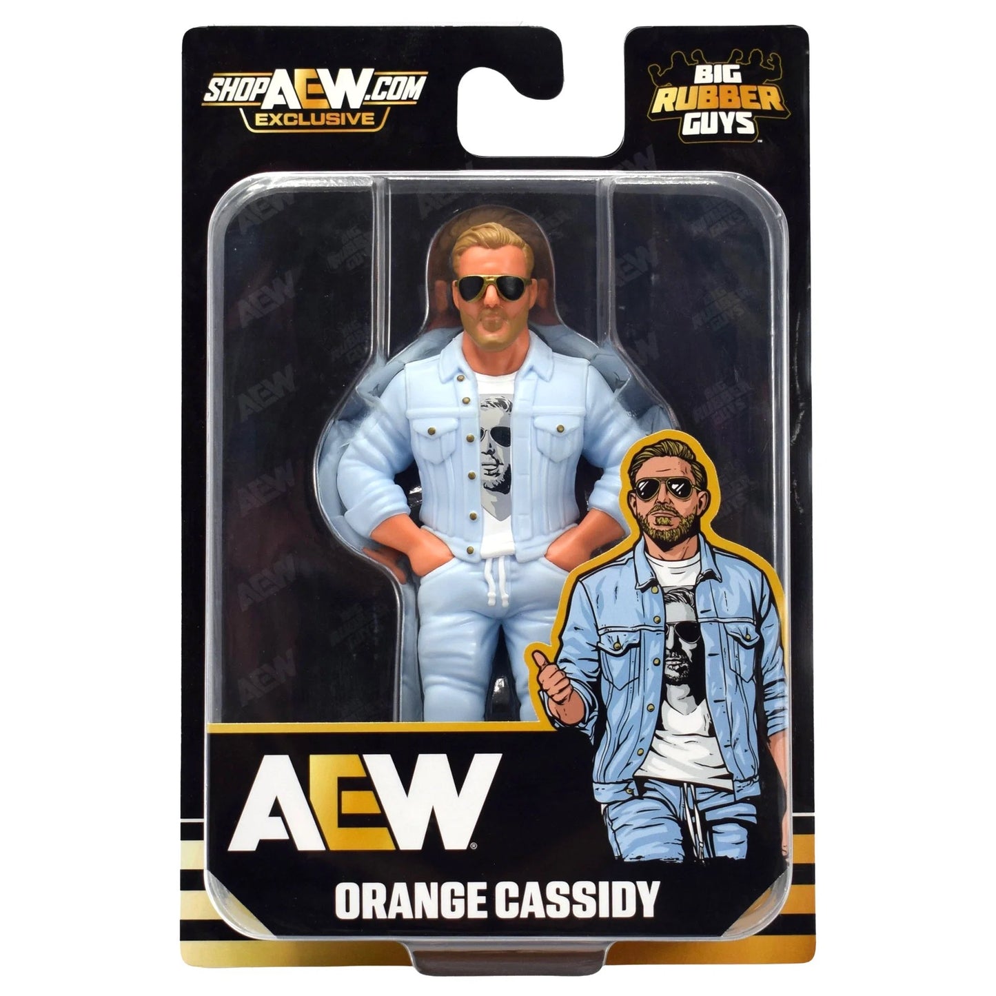 MAJOR AEW x Big Rubber Guys Orange Cassidy [Exclusive]