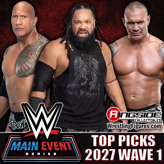 2026 WWE Mattel Main Event Series Top Picks Jacob Fatu