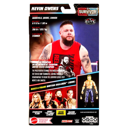 2023 WWE Mattel Elite Collection Survivor Series 6 Kevin Owens