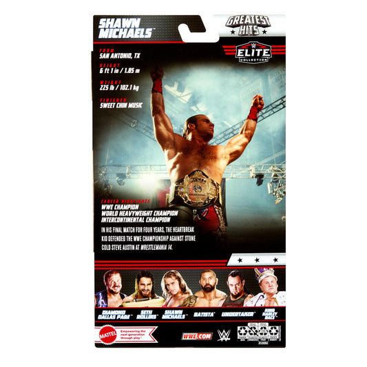 2023 WWE Mattel Elite Collection Greatest Hits Series 2 Shawn Michaels