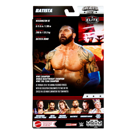 2023 WWE Mattel Elite Collection Greatest Hits Series 2 Batista