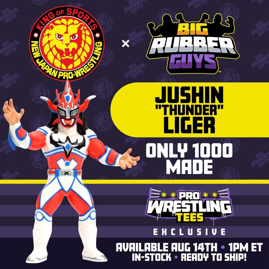 2026 MAJOR NJPW x Big Rubber Guys Jushin "Thunder" Liger [Exclusive]