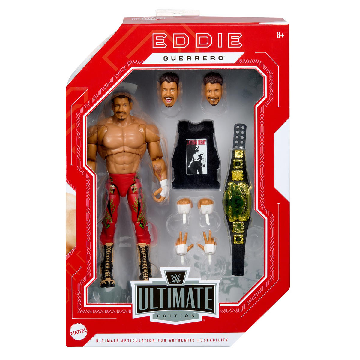 2023 Wwe Ultímate Edition - Eddie Guerrero deals Action Figure - Ruthless Aggression!!