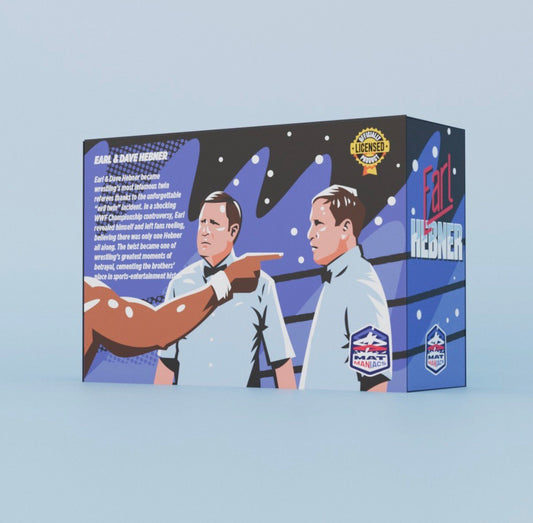 Nerd Closet Mat Maniacs 2-Pack: Earl & Dave Hebner