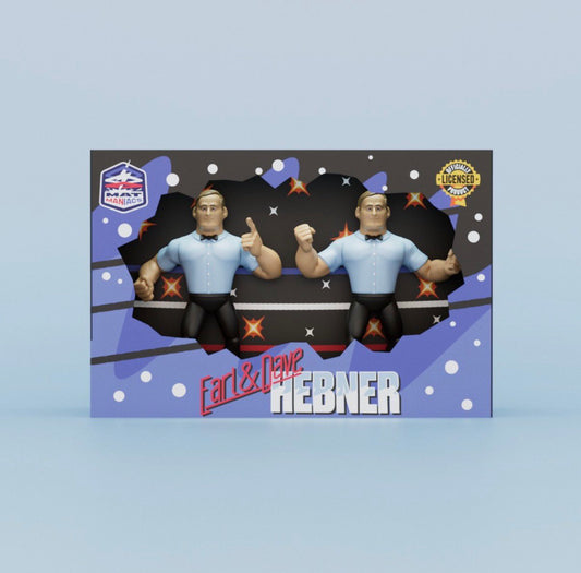 Nerd Closet Mat Maniacs 2-Pack: Earl & Dave Hebner