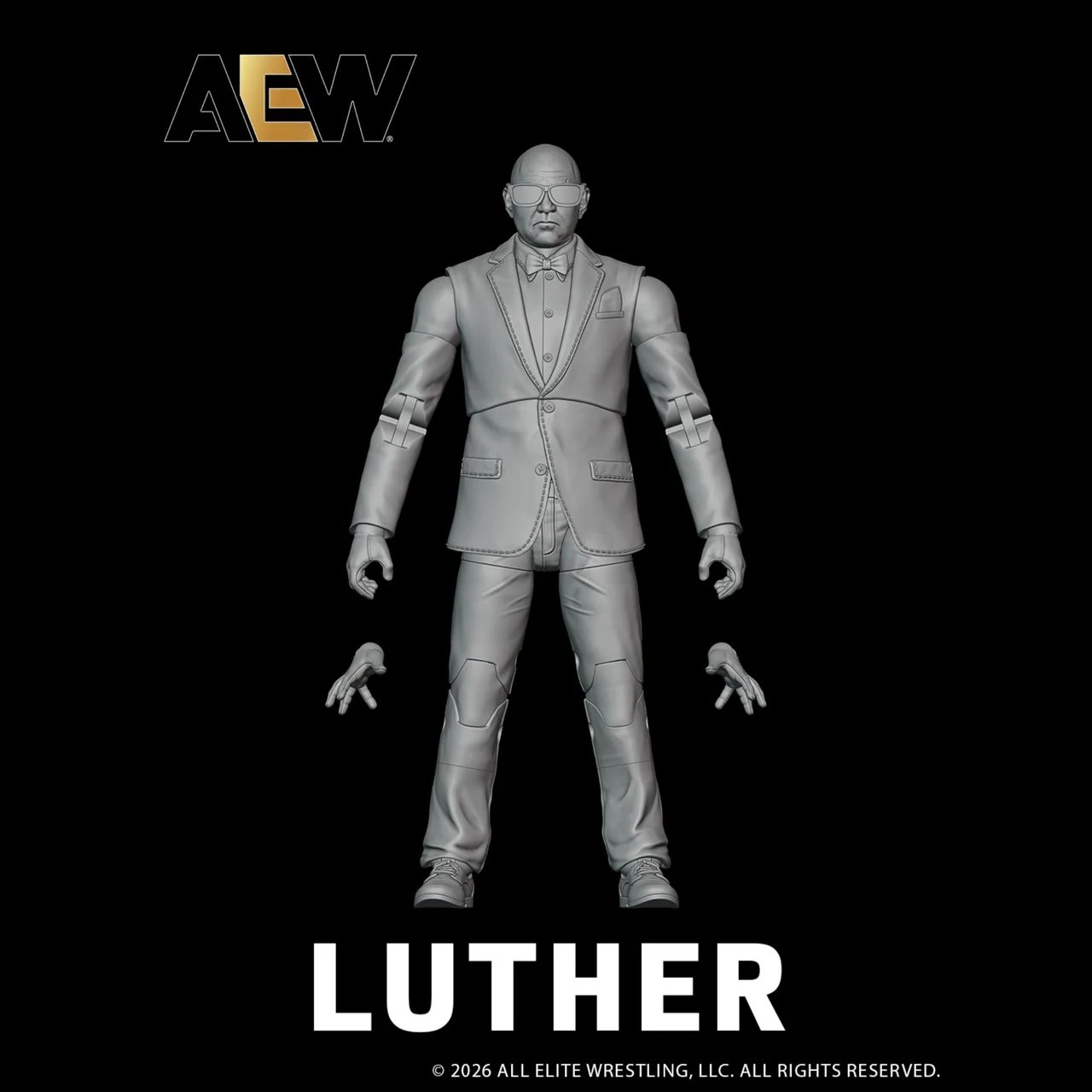 AEW Jazwares Unrivaled Collection Vault Exclusive 3-Pack: Toni Storm, Mina Shirakawa & Luther