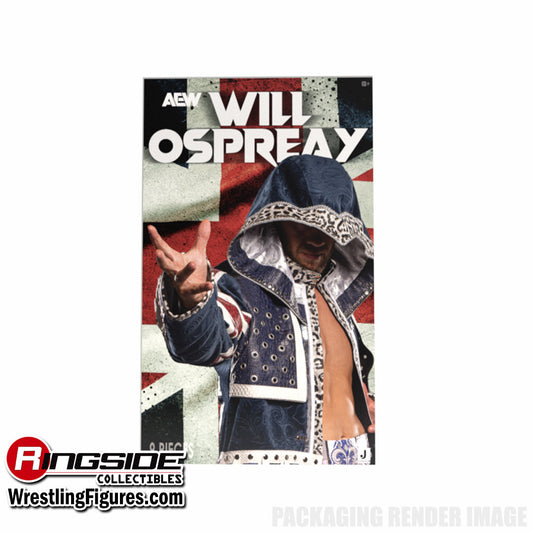2026 AEW Jazwares Ringside Exclusive #TBD Will Ospreay [Blue & White]