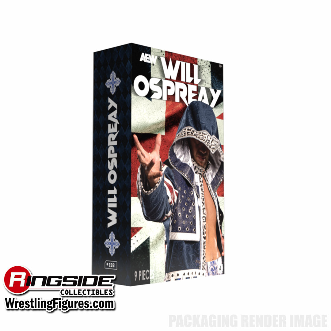 2026 AEW Jazwares Ringside Exclusive #TBD Will Ospreay [Blue & White]
